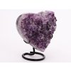 Ametyst drúza Srdce + stojánek - Top kvalita - 1.7 Kg  #234