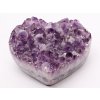 Ametyst drúza Serce + podstawka - Najwyższa jakość - 1,7 kg  #234