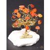 Karneolový stromček šťastia 7 cm - R2 - #203