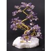 Ametystowe drzewko szczęścia 14 cm - R7 - #209