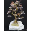 Achátový stromeček štěstí 9 cm - S - #229