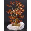 Jantárový stromček šťastia 9 cm - S - #238