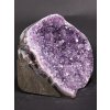 Ametyst drúza 1,140 kg - polerowany brzeg #1310