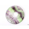 Přívěsek Donut z kamene Fluorit vel. 3 cm - #116