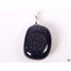 Přívěsek z kamene Avanturin modrý vel. M - #119