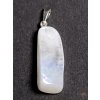 Přívěsek z kamene Měsíční kámen bílý vel. S - #121