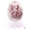 Yoni stone egg Lepidolite #117 + base