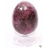 Yoni stone egg Lepidolite #117 + base