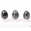 Yoni stone egg Kambaba jasper #119 + stand
