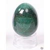 Yoni kamenné vajíčko Chalcedon zelený #122 + podstavec