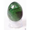 Yoni stone egg Fluorite #124 + stand