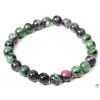 Bracelet Ruby in zoisite – 8 mm beads #345- from natural stones