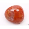 Tromlovaný kámen Achát ohnivý L velikost 20 - 30 mm - Indie #385