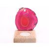 Agate candle holder plate 9 cm - Top quality #280