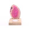 Agate candle holder plate 10 cm - Top quality #291
