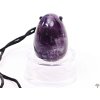 Kamienne jajeczko Yoni Ametyst #136 + podstawka