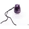 Yoni kamenné vajíčko Ametyst #136 + podstavec