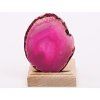 Agate candle holder plate 9 cm - Top quality #316
