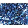 Tumbled stone Agate blue M size 20 - 30 mm - Brazil #412