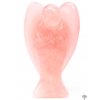 Anioł Różanec 75x45 mm - Anioł z naturalnego kamienia #22