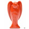 Anděl Jaspis červený 75x45 mm - Anděl z přírodního kamene #23