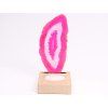 Agate candle holder plate 11 cm - Top quality #366