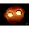 Solna świecznik na 2 świeczki naturalny 2 - 2,5 kg - lampa solna