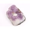 Ametyst drúza svícen 1.320 kg - svícen na svíčku přírodní #83