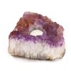 Ametyst drúza svícen 1.430 kg - svícen na svíčku přírodní #89