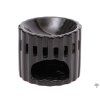 Aroma lamp black 7 cm ceramic #105