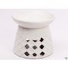 Aroma lamp white 11 cm ceramic #106