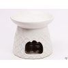 Aroma lamp white 11 cm ceramic #106