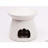 Aroma lampa bílá 11 cm keramika #106