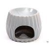 Aroma lamp, gray, 8 cm, ceramic #112