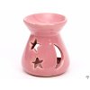 Aroma lampa růžová 7.5 cm keramika #116