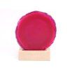 Agate candle holder plate 8 cm - Top quality #381