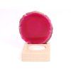 Agate candle holder plate 8 cm - Top quality #381