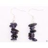 Iolite stone earrings #85