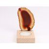 Agate candle holder plate 9 cm - Top quality #403