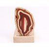 Agate candle holder plate 8 cm - Top quality #417