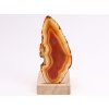 Agate candle holder plate 12 cm - Top quality #419