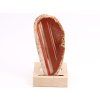 Agate candle holder plate 10 cm - Top quality #423