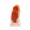 Agate candle holder, flat, 11 cm - Top quality #439