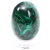 Jajko z malachitu, 6 cm - 280 g naturalny kamień malachit + podstawka #281