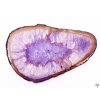 Achátový plát fialový velikost 7 - 11 cm Top kvalita #NV446
