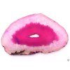 Agate plate pink size 7 - 11 cm Top quality #NV447