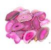 Agate plate pink size 7 - 11 cm Top quality #NV447