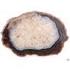 Natural agate slice, size 6–11 cm, top quality #NV448