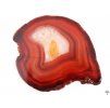 Red agate slice, size 7–11 cm, top quality #NV450