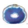 Agate slice, blue, size 7–11 cm, top quality #NV458